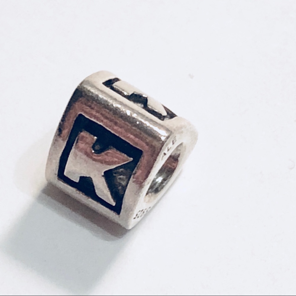 NWOT Retired Pandora Letter K initial Charm 💕✨